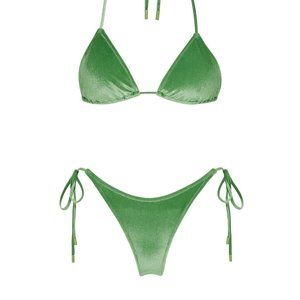 NWT Triangl Green Velvet Bikini | TROPICAL CRUSH